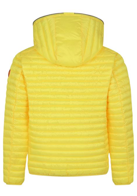 Giubbino unisex giallo con cappuccio SAVE THE DUCK | J32310G60008/DEBGIALLO